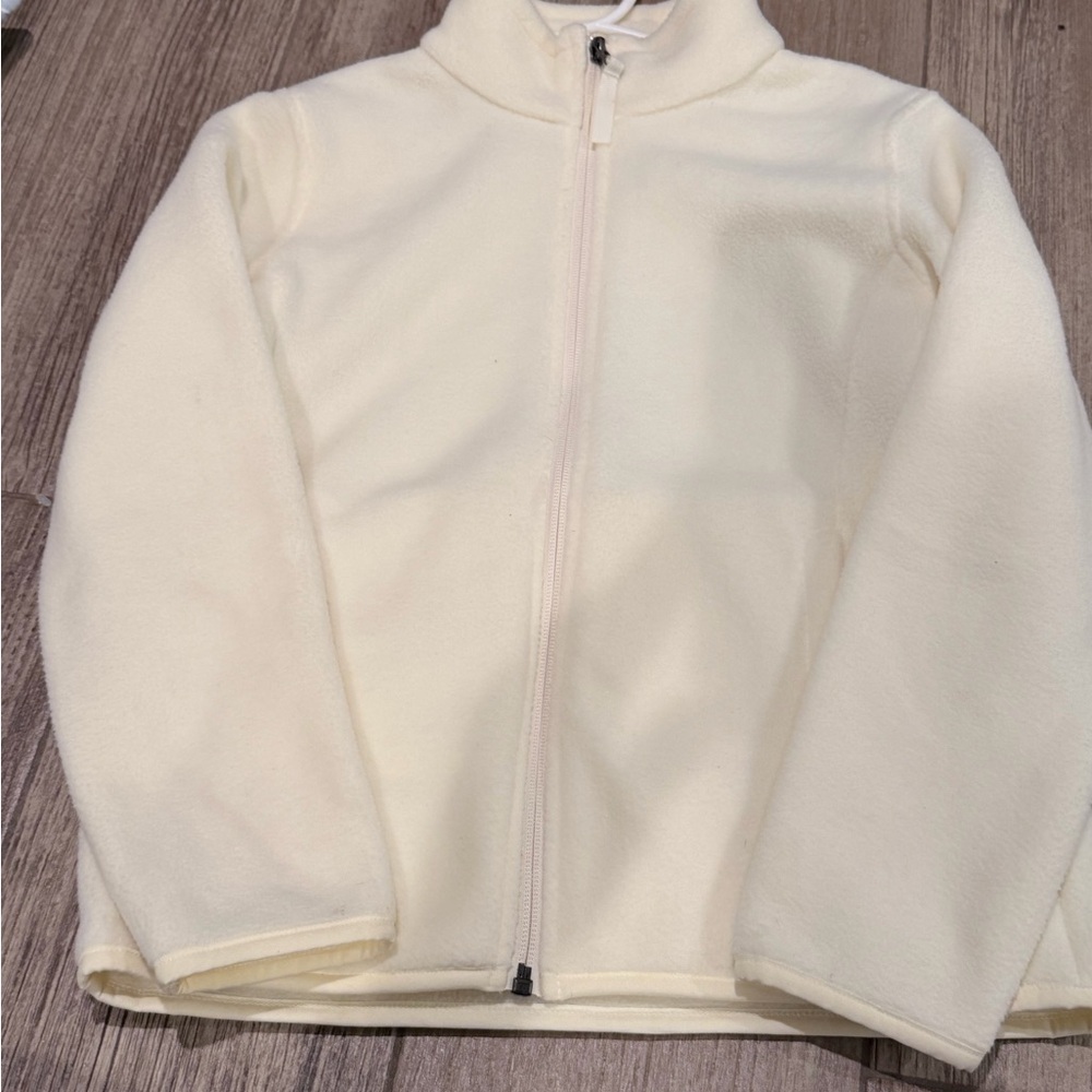 Amazon Essentials Kids Cream Fleece Jacket